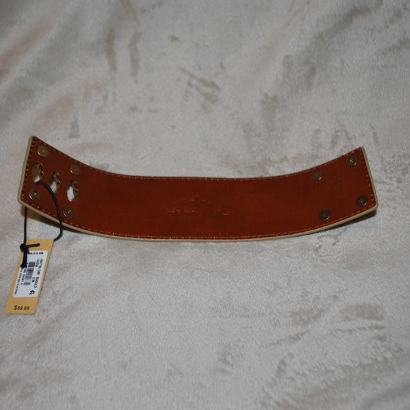 NWT Patricia Nash Fleuriste Leather Cuff Bracelet - Coral Bloom (MATCHING ITEMS) - Picture 6 of 11